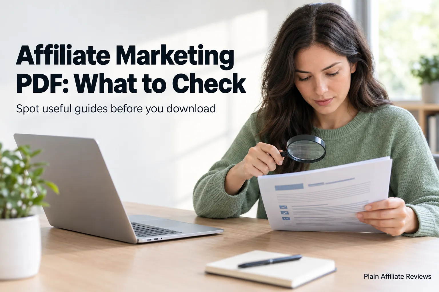 Affiliate Marketing PDF: What to Look for Before You Download One